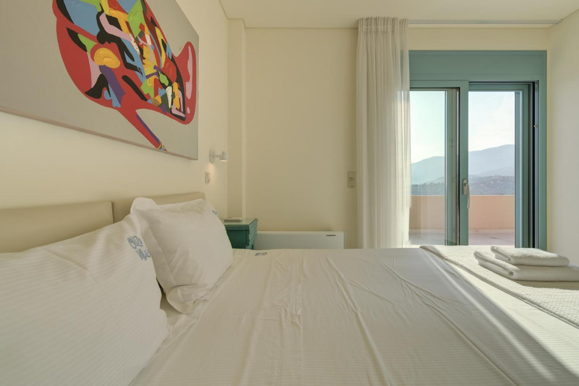 Ouzo Panoramic Houses 2, With Private Pool Πλωμάρι Εξωτερικό φωτογραφία