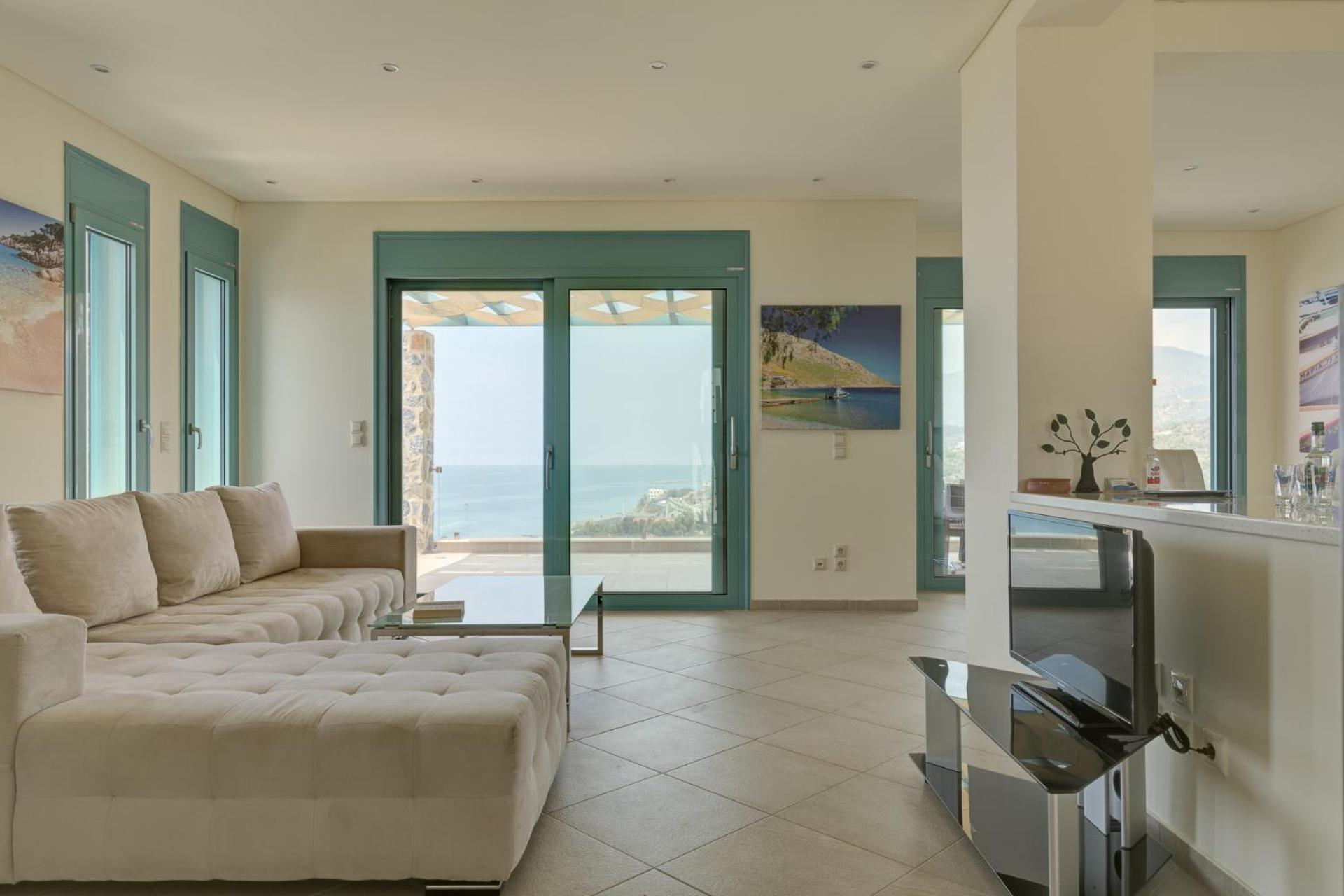 Ouzo Panoramic Houses 2, With Private Pool Πλωμάρι Εξωτερικό φωτογραφία