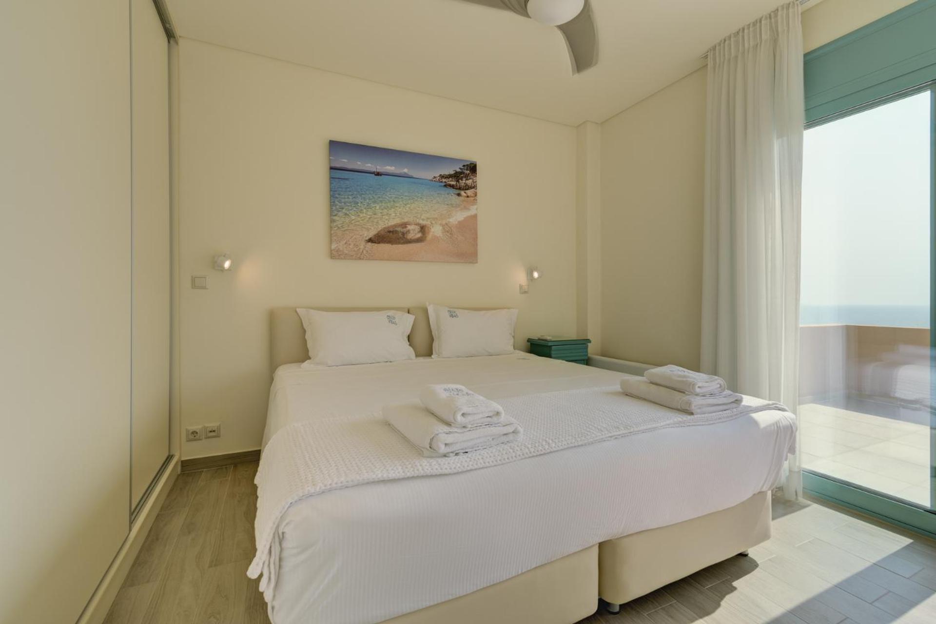 Ouzo Panoramic Houses 2, With Private Pool Πλωμάρι Εξωτερικό φωτογραφία