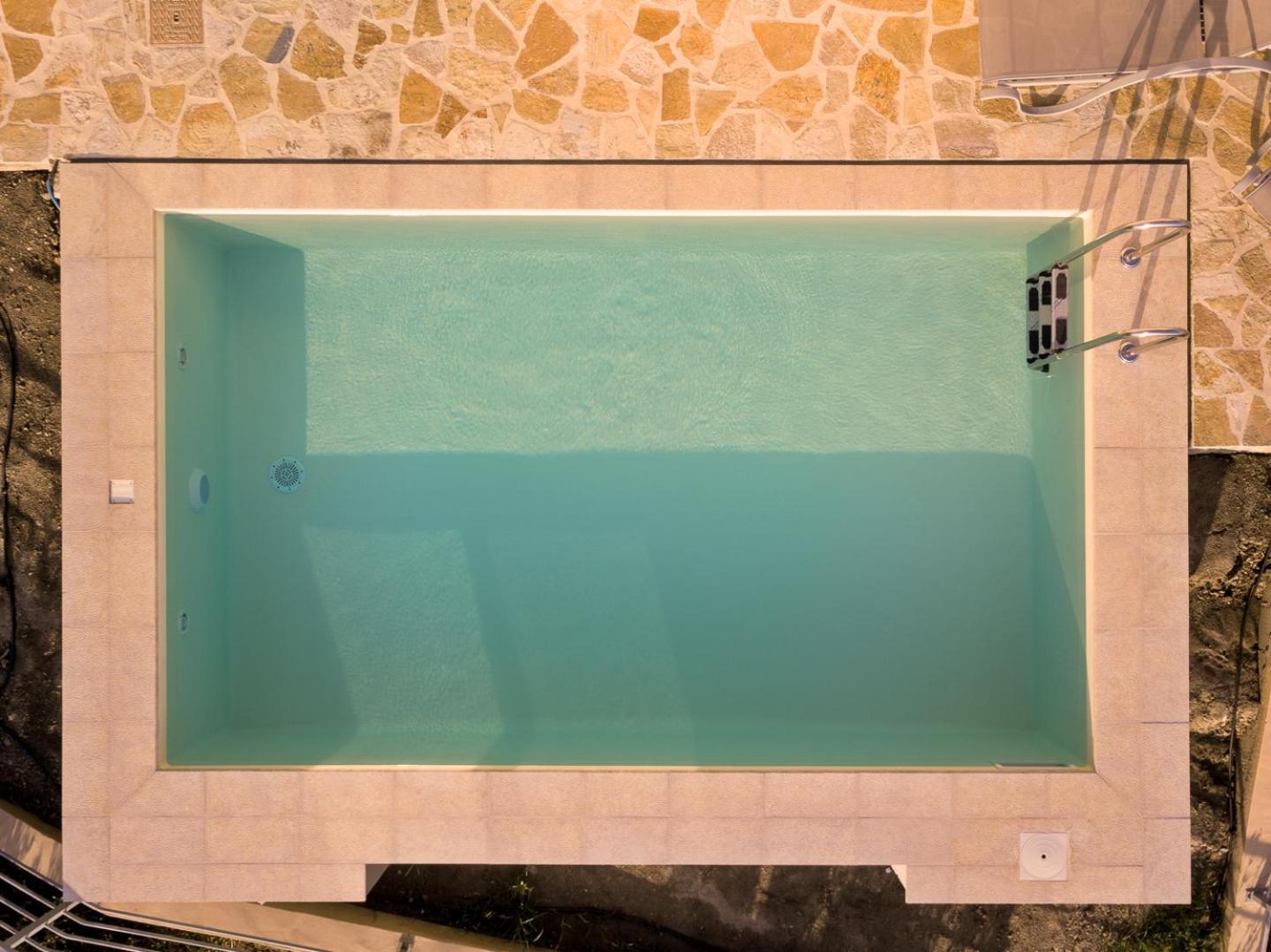 Ouzo Panoramic Houses 2, With Private Pool Πλωμάρι Εξωτερικό φωτογραφία