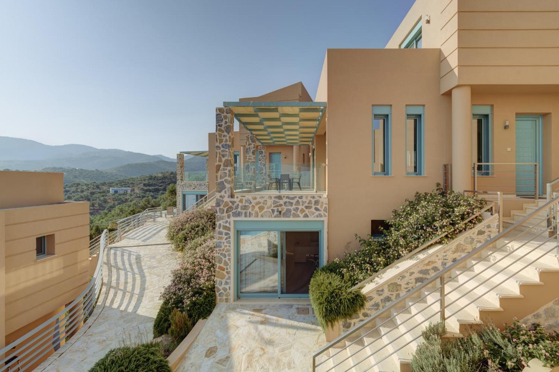 Ouzo Panoramic Houses 2, With Private Pool Πλωμάρι Εξωτερικό φωτογραφία